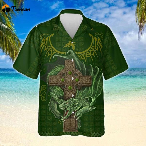 Dragon Celtic Hawaiian Shirt For Men Women Summer Outfit Beach