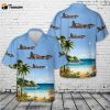 French Navy SP-2H Neptune of Flotille 25 Aeronavale Hawaiian Shirt Gift for Dad Father Days