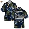 Funny Dallas Cowboys If This Flag Offends Tropical Pattern Hawaiian Shirt