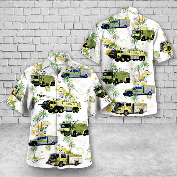 Gifts 2024Gifts 2024 California San Francisco International Airport Fire Department Hawaiian Shirt