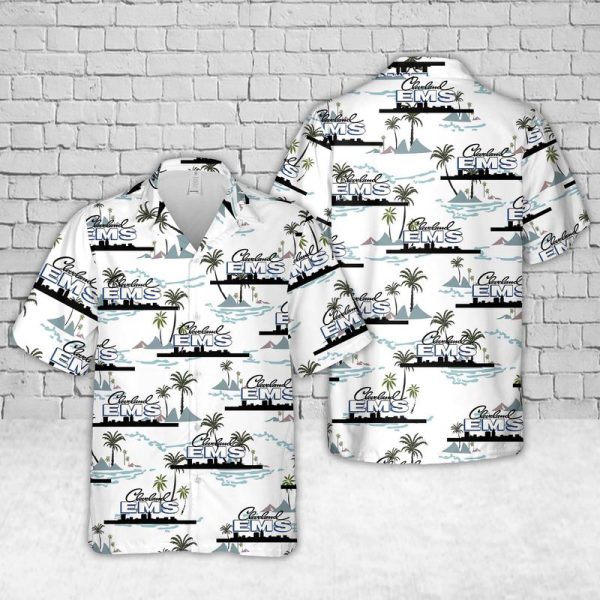 Gifts 2024Gifts 2024 Cleveland EMS Ohio Hawaiian Shirt