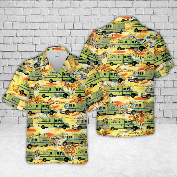 Gifts 2024Gifts 2024 Cleveland EMS Ohio Hawaiian Shirt