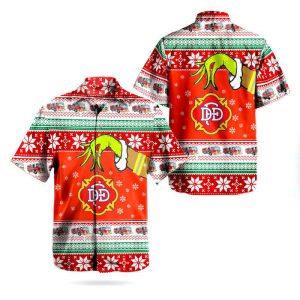 Gifts 2024Gifts 2024 Dallas Fire-Rescue Department Fire Engine Ugly Christmas Hawaiian Shirt