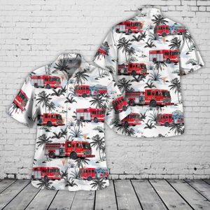 Gifts 2024Gifts 2024 Detroit Michigan Detroit Fire Department Hawaiian Shirt