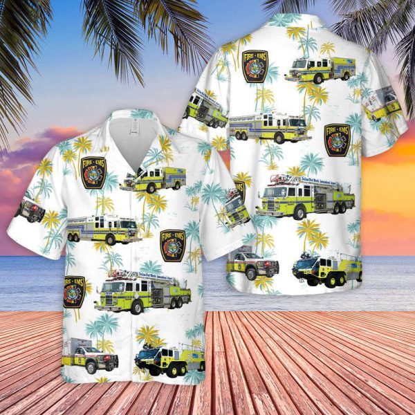 Gifts 2024Gifts 2024 Texas Dallas Fort Worth Airport Fire Department Hawaiian Shirt