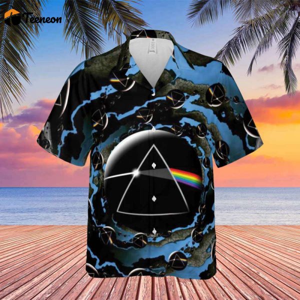 Good bye Blue Sky Dark Side Of the Moon Hawaiian Pink Floyd Shirt Gift For Men Women