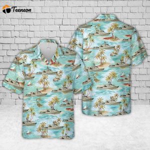 HMNZS Otago (P148) Royal New Zealand Navy Hawaiian Shirt Gift for Dad Father Days