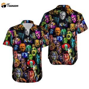 Halloween Horror Movies Hawaiian Shirt