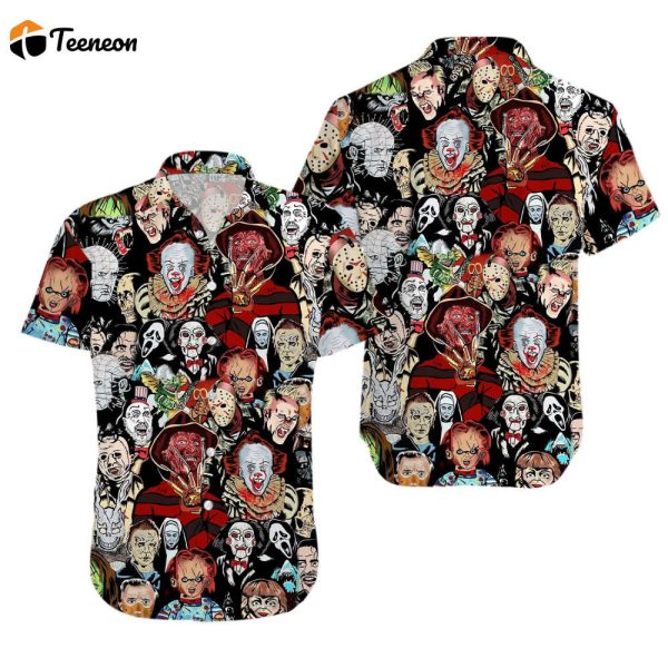 Horror Movie Retro Hawaii Shirt