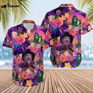 Horror Movie Retro Hawaii Shirt