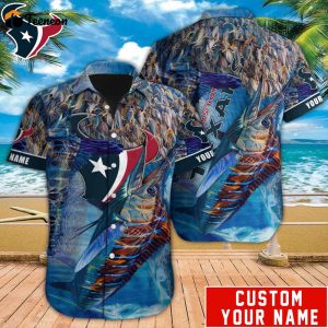 Houston Texans NFL-Hawaiian Shirt Custom