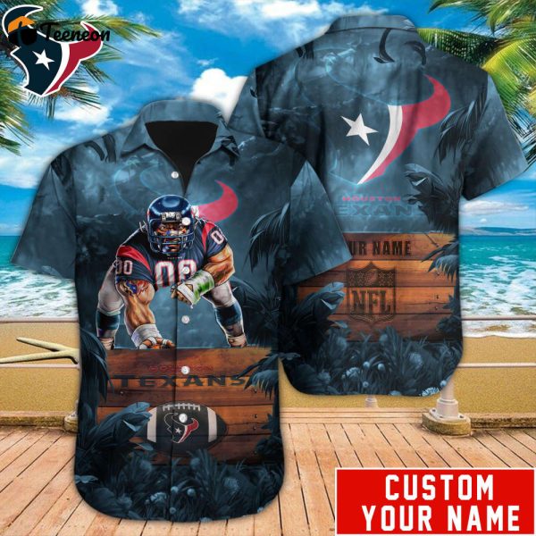 Houston Texans NFL-Hawaiian Shirt Custom