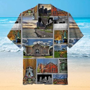 I Love Detroit Hawaiian Shirt