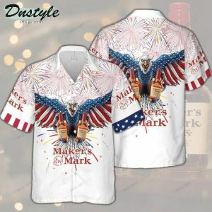 Inpennce Maker’s Mark 4Th Of July Hawaiian Shirt Gift For Men And Women