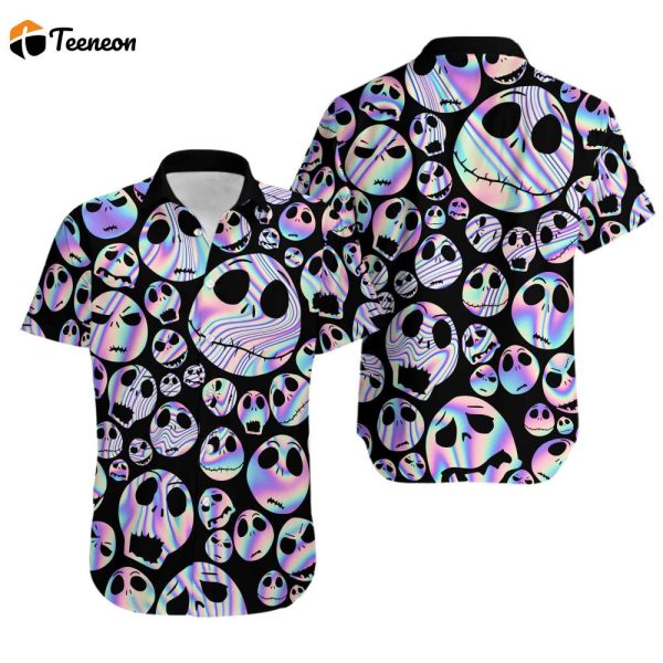 Jack Skellington Hawaiian Shirt