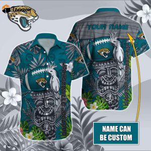 Jacksonville Jaguars NFL-Hawaiian Shirt Custom