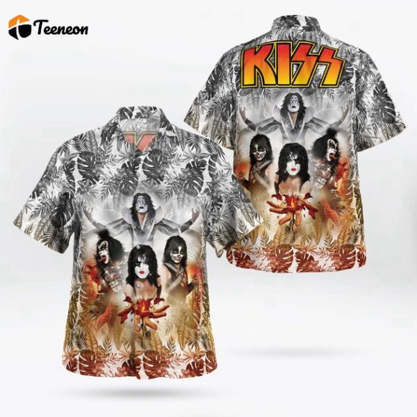 Kiss Band  Hawaii Shirt