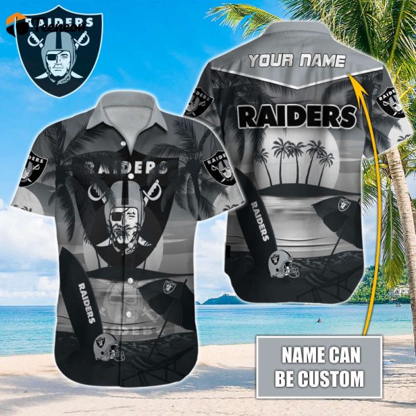 Las Vegas Raiders NFL-Hawaiian Shirt Custom