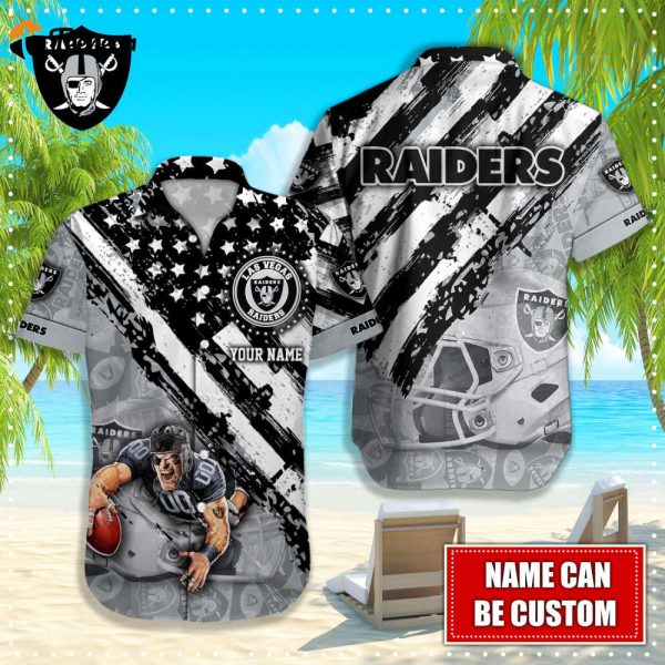 Las Vegas Raiders NFL-Hawaiian shirt custom