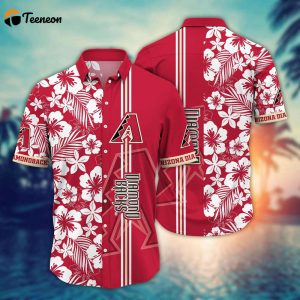 MLB Arizona Diamondbacks Hawaiian Shirt Swing Into Summer For Sports Fans