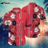 MLB Boston Red Sox Hawaiian Shirt Floral Finesse For Sports Fans