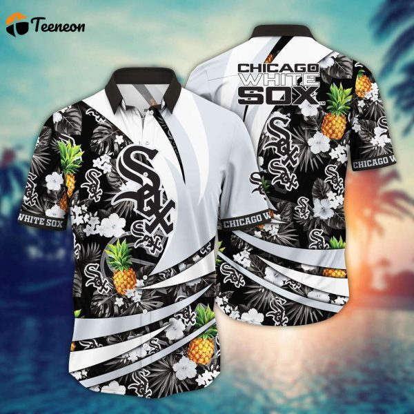 MLB Chicago White Sox Hawaiian Shirt Flower Bloom In Glory For Fans