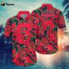 MLB Cleveland Indians Hawaiian Shirt Flower Palm Tree Paradise For Fans