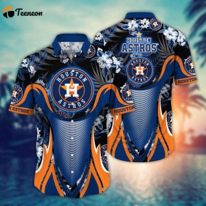 MLB Houston Astros Hawaiian Shirt Flower Grandstand Glamour For Fans