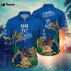 MLB Kansas City Royals Hawaiian Shirt Flower Tropical Trees Pattern For Fans