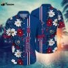 MLB Los Angeles Angels Hawaiian Shirt Floral Finesse For Sports Fans