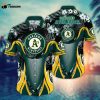 MLB Oakland Athletics Hawaiian Shirt Flower Grandstand Glamour For Fans