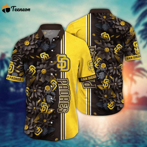 MLB San Diego Padres Hawaiian Shirt Steal The Bases Steal The Show For Fans