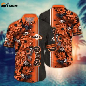 MLB San Francisco Giants Hawaiian Shirt Steal The Bases Steal The Show For Fans