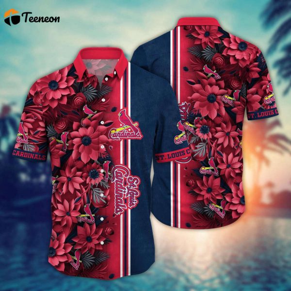 MLB St. Louis Cardinals Hawaiian Shirt Steal The Bases Steal The Show For Fans