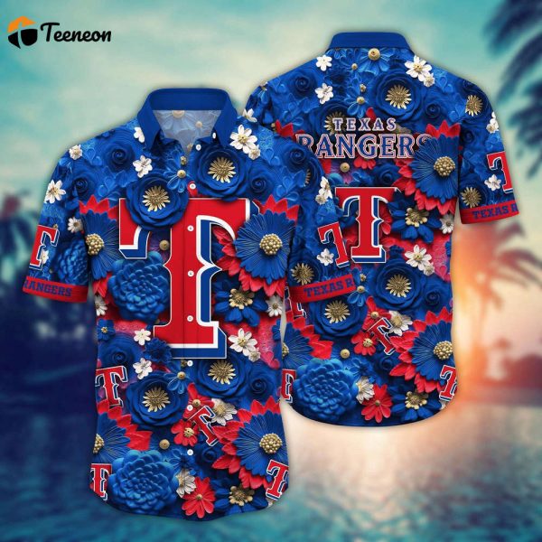 MLB Texas Rangers Hawaiian Shirt Hitting Fashion Highs For Fans