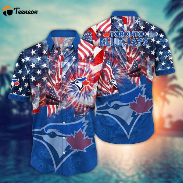 MLB Toronto Blue Jays Hawaiian Shirt Flower Game Day Aloha MLB Style For Fans