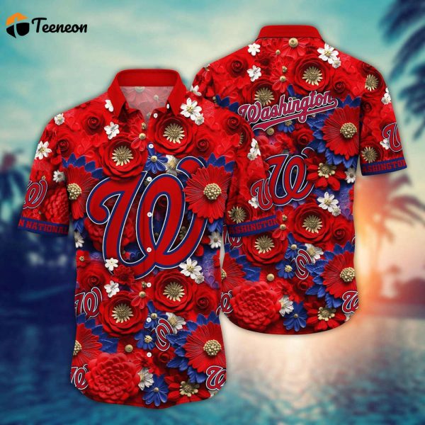 MLB Washington Nationals Hawaiian Shirt Hitting Fashion Highs For Fans