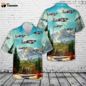 Mexican Navy Beechcraft T-6C Texan II Hawaiian Shirt Gift for Dad Father Days