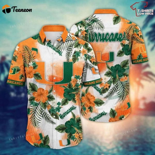 Miami Hurricanes Hawaii Shirt