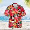 Mickey Mouse Hawaiian Shirt Mickey Pineapple Hibiscus Hawaiian Shirt