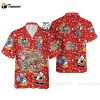 Mickey and Friends Hawaiian Christmas Shirt