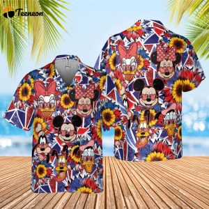 Mickey and Friends Hawaiian Shirt