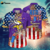 Minnesota Vikings NFL Hawaii Shirt Independence Day