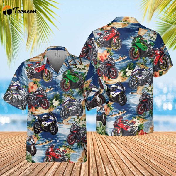 Motocross Hawaiian Shirt