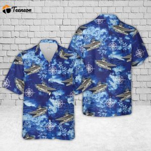 Navy USS America (LHA-6) Hawaiian Shirt Gift for Dad Father Days