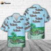 Netherlands Navy Grumman US-2N Tracker 159 Hawaiian Shirt Gift for Dad Father Days