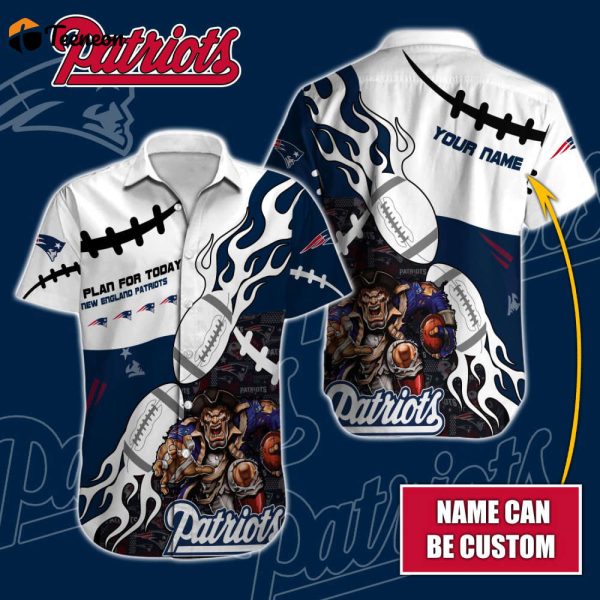 New England Patriots NFL-Hawaiian Shirt Custom