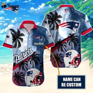 New England Patriots NFL-Hawaiian shirt Custom