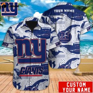 New York Giants NFL-Hawaiian shirt Custom