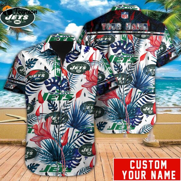 New York Jets NFL-Hawaiian Shirt Custom